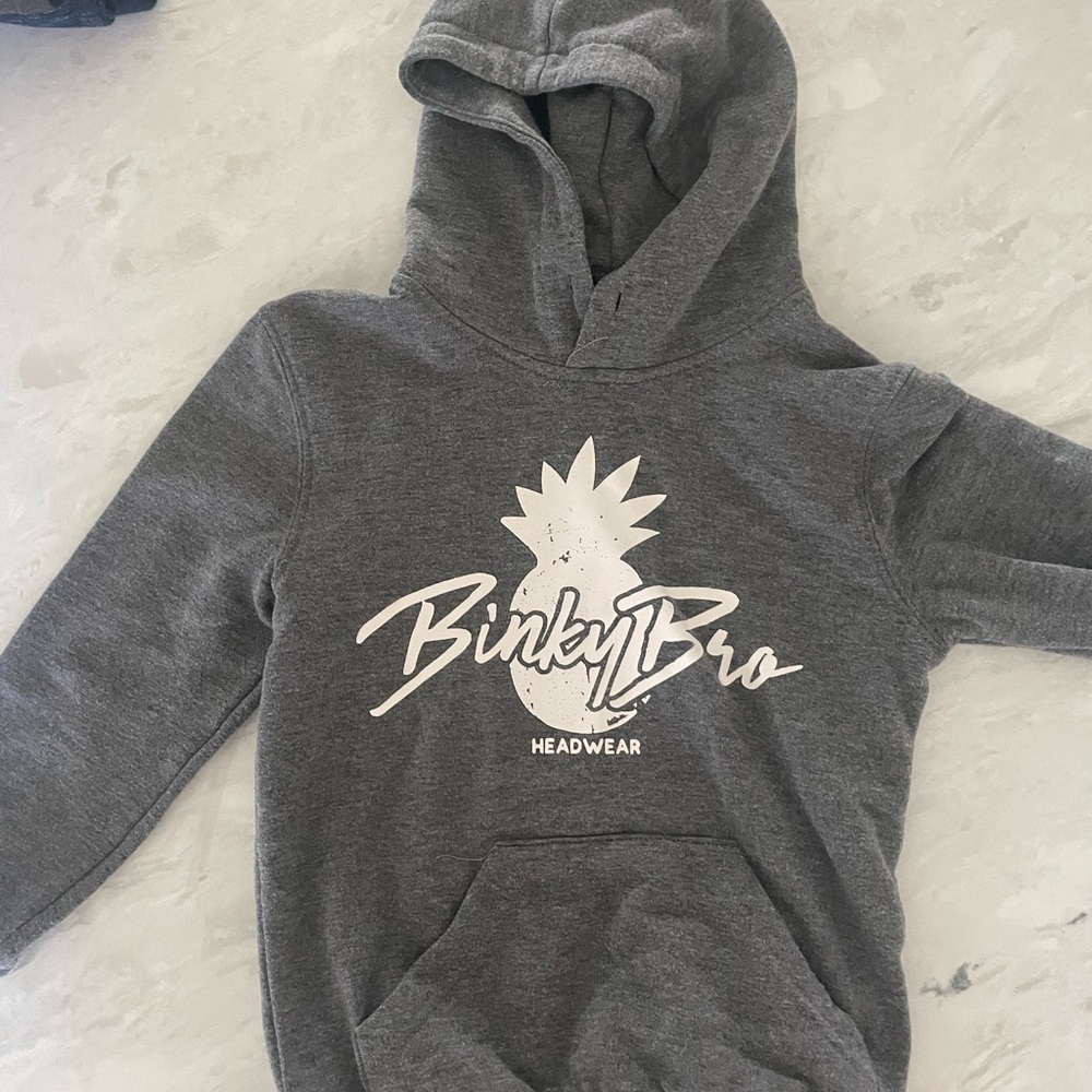 Binky Bro Kids Gray Hoodie